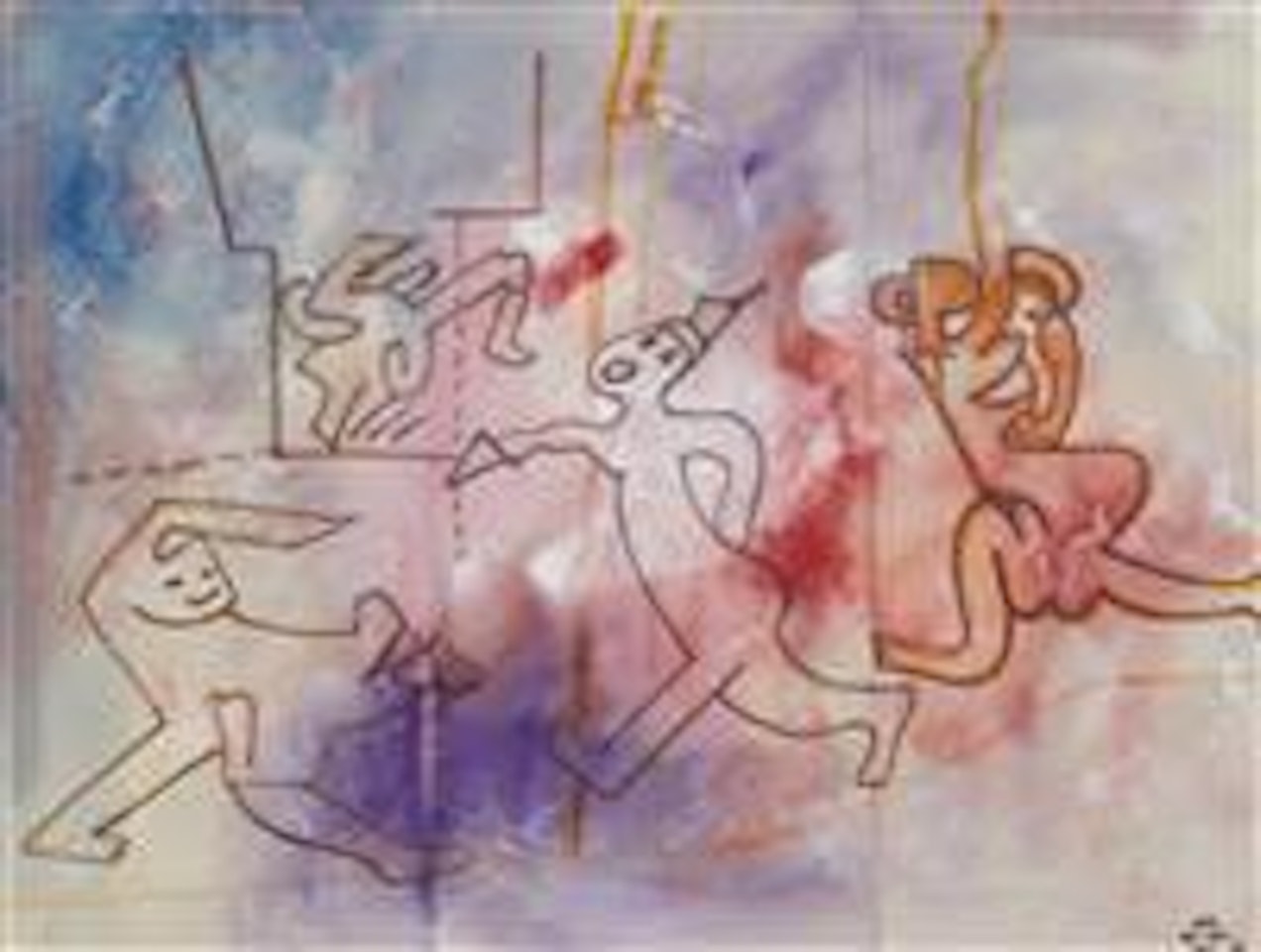 Ohne Titel by Roberto Matta
