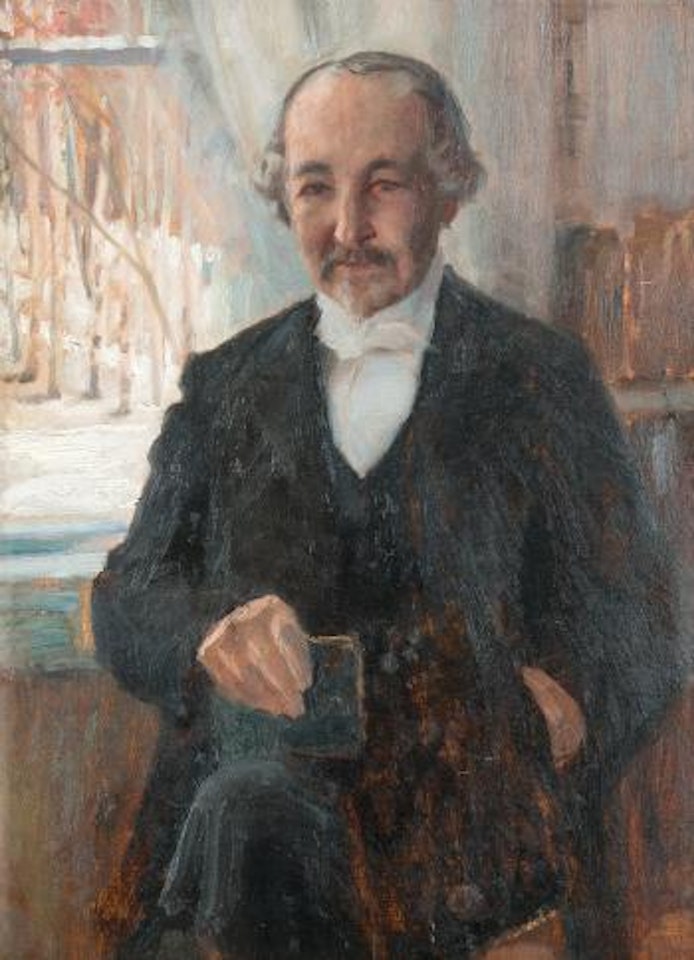 Zacharias Topelius by Albert Edelfelt