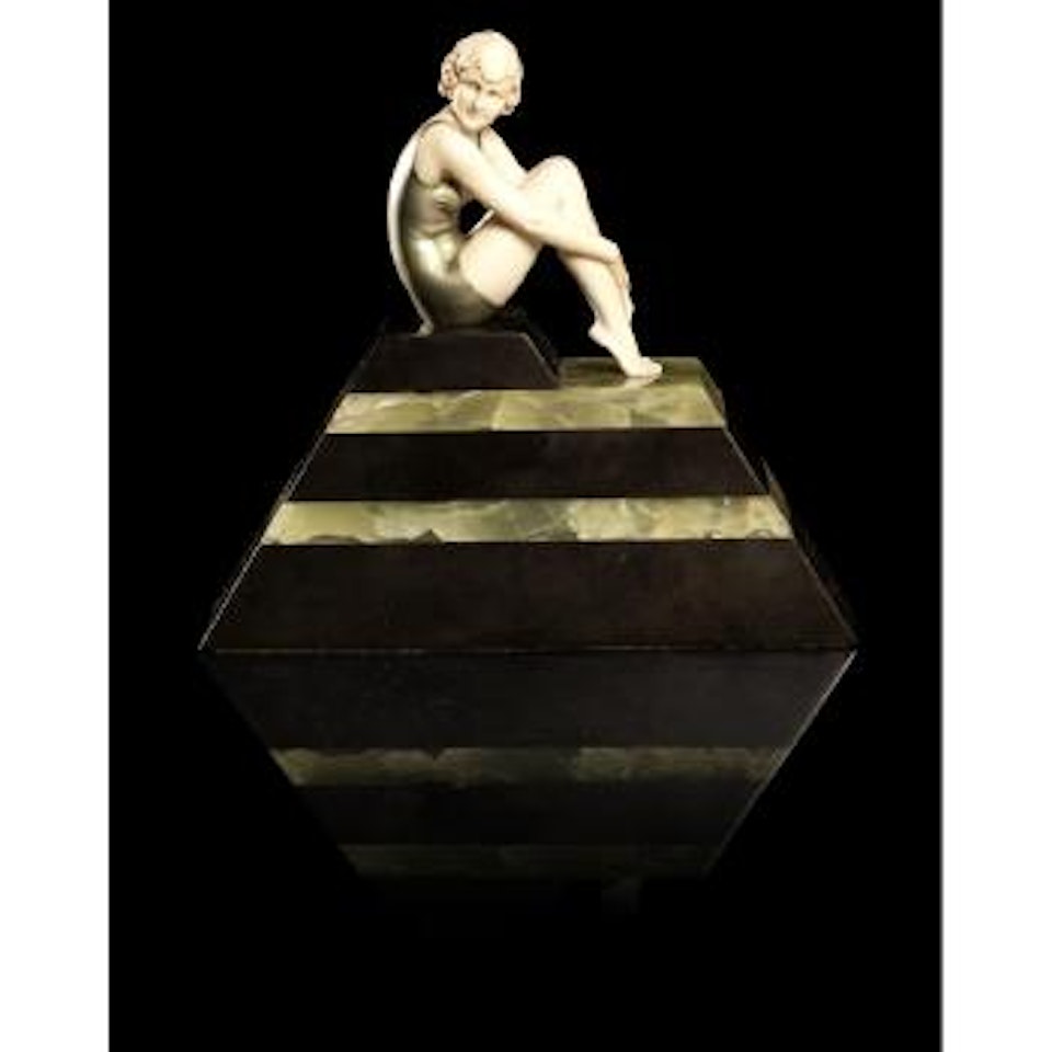 Bather Seated by Ferdinand Preiss