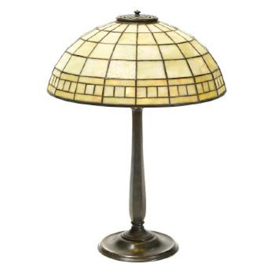 A Colonial lamp by Tiffany Studios