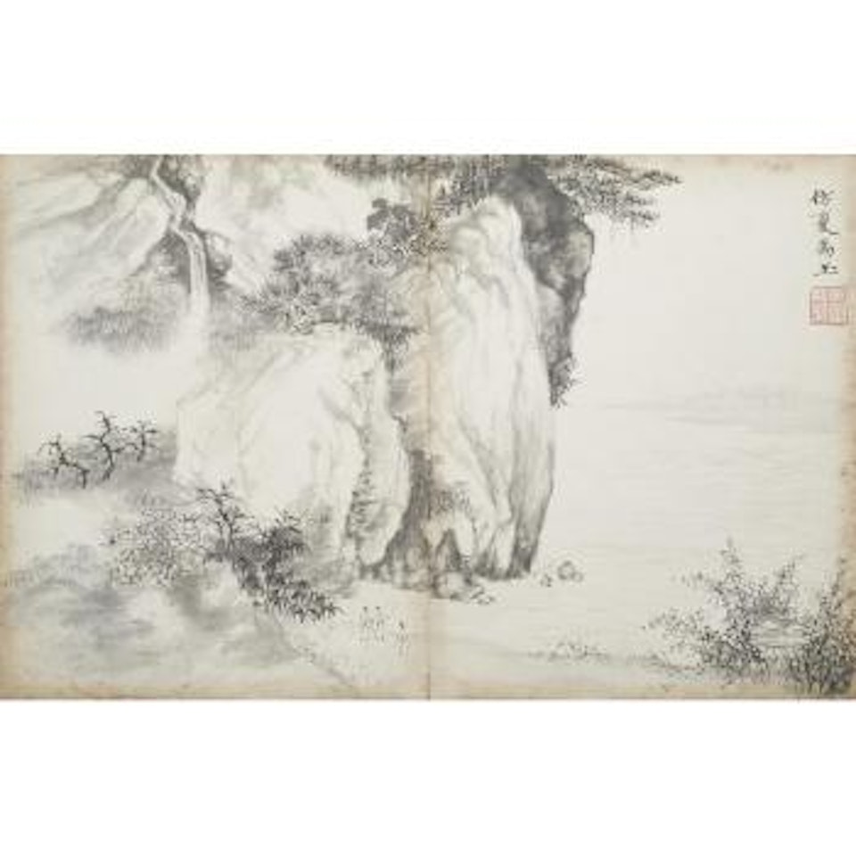 Landscape Album After Song and Yuan Masters by Wang Zhen