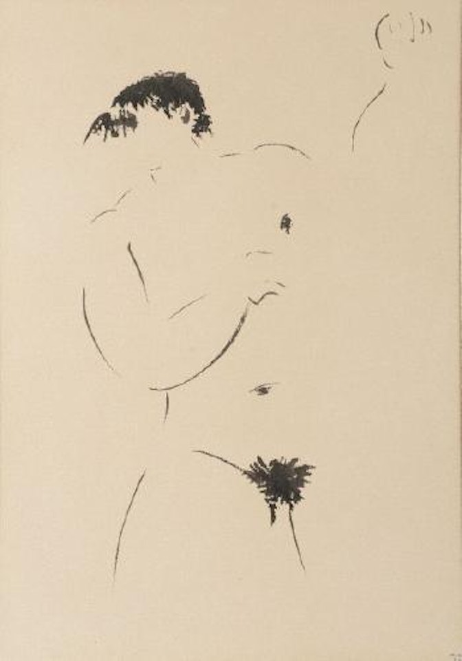 Nu aux bras levés by André Masson