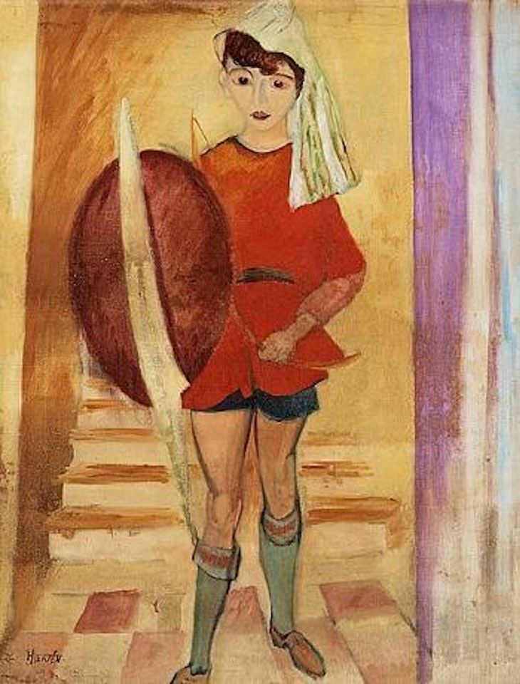 Ivan in Paris (Notre-Dame des Champ) by Sigrid Hjertén