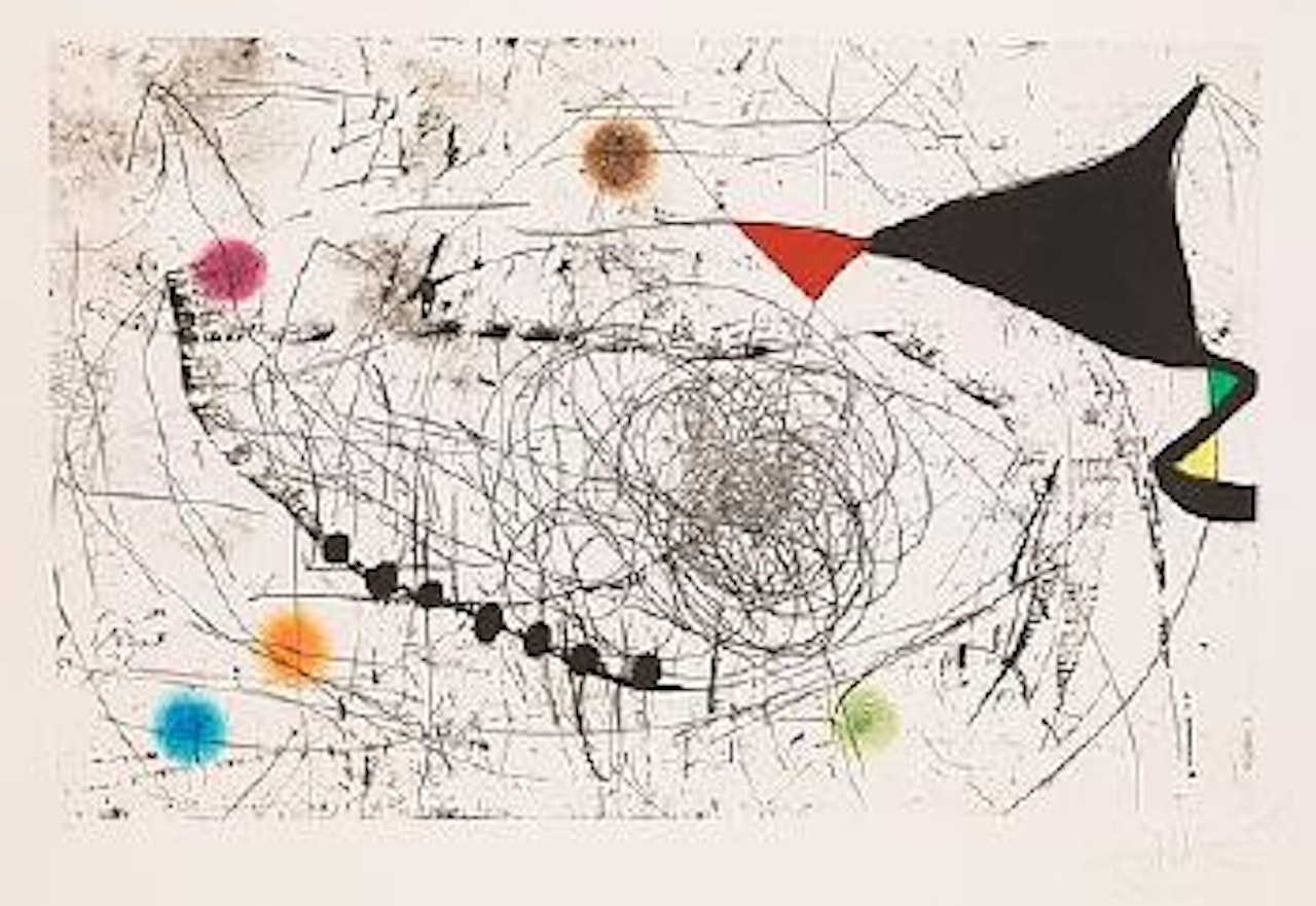 La manucure évaporée by Joan Miró