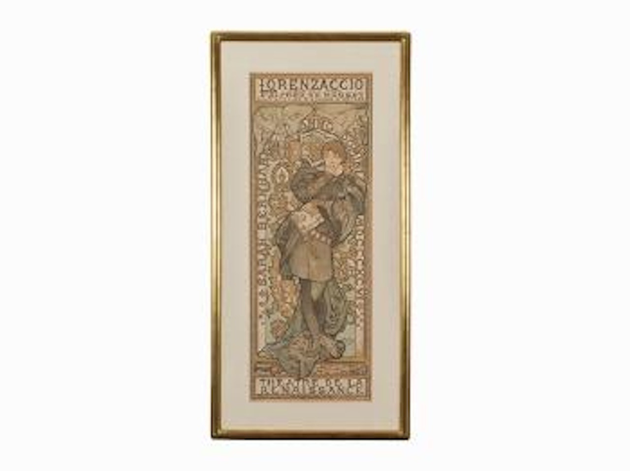 Lorenzaccio by Alphonse Mucha