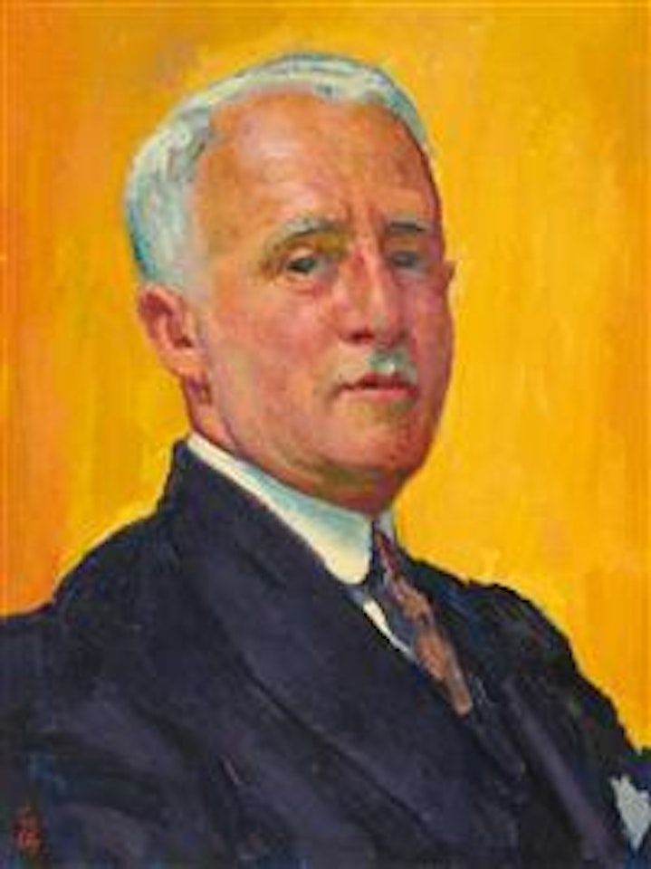 Portrait of Oscar Hirschfeld by Giovanni Giacometti