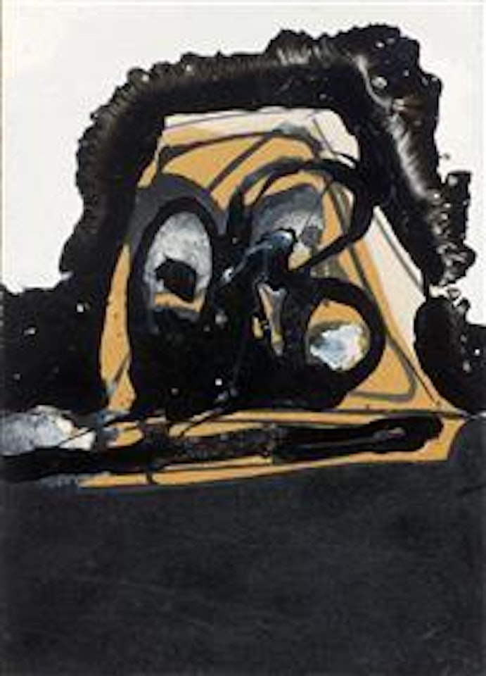 Untitled (Kopf) by Antonio Saura
