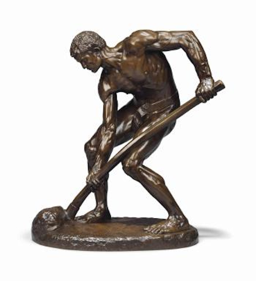 Le Terrassier by Ferdinand Barbedienne by Alfred Boucher