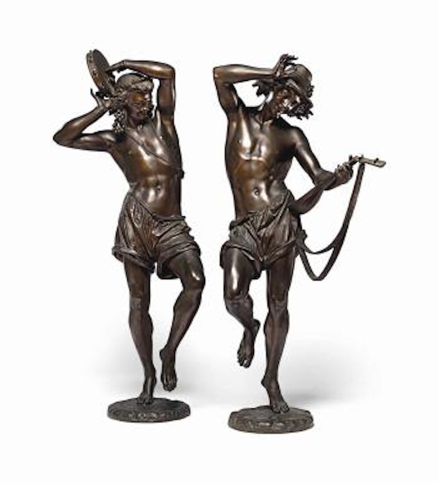 Danseurs Napolitains by Albert-Ernest Carrier-Belleuse