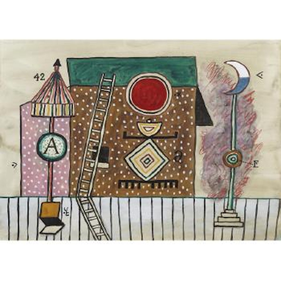 Yoga Structures No. 26 by Alan Davie