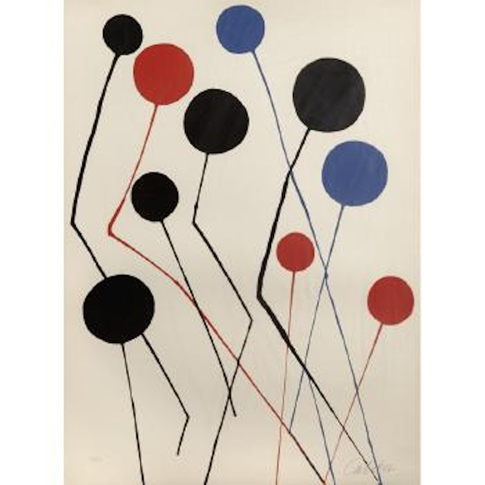 Untitled (Balloons) by Alexander Calder