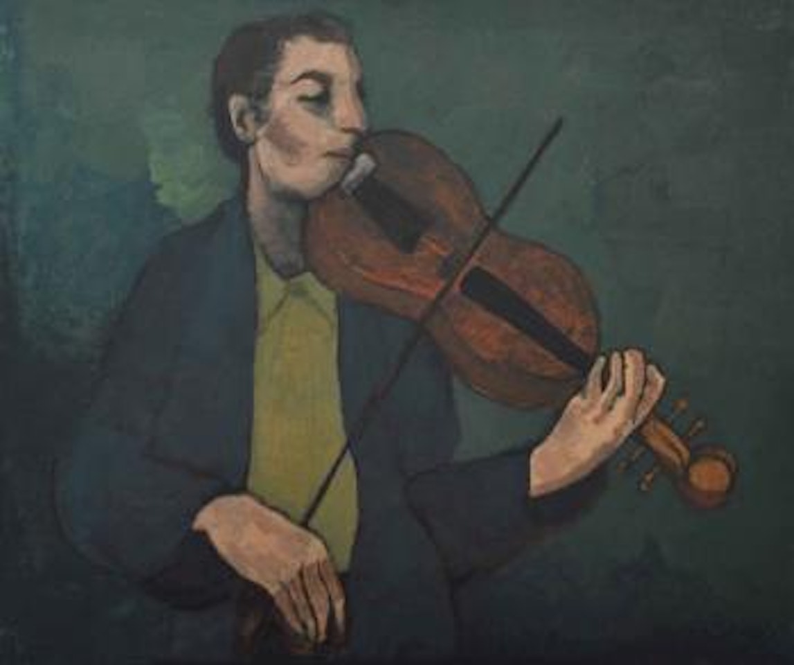 Azef Kaman (The Violinist) by Louai Kayali