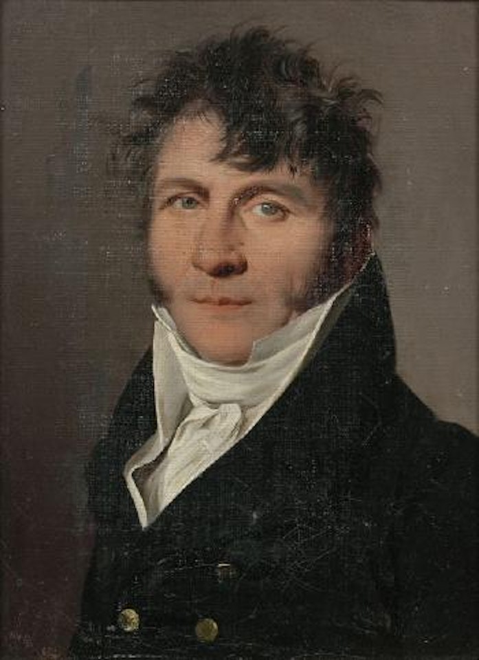 Portrait d'homme à la veste sombre by Louis-Leopold Boilly