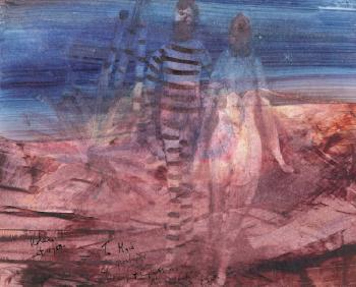 Untitled (Mrs Fraser and Convict) by Sidney Nolan