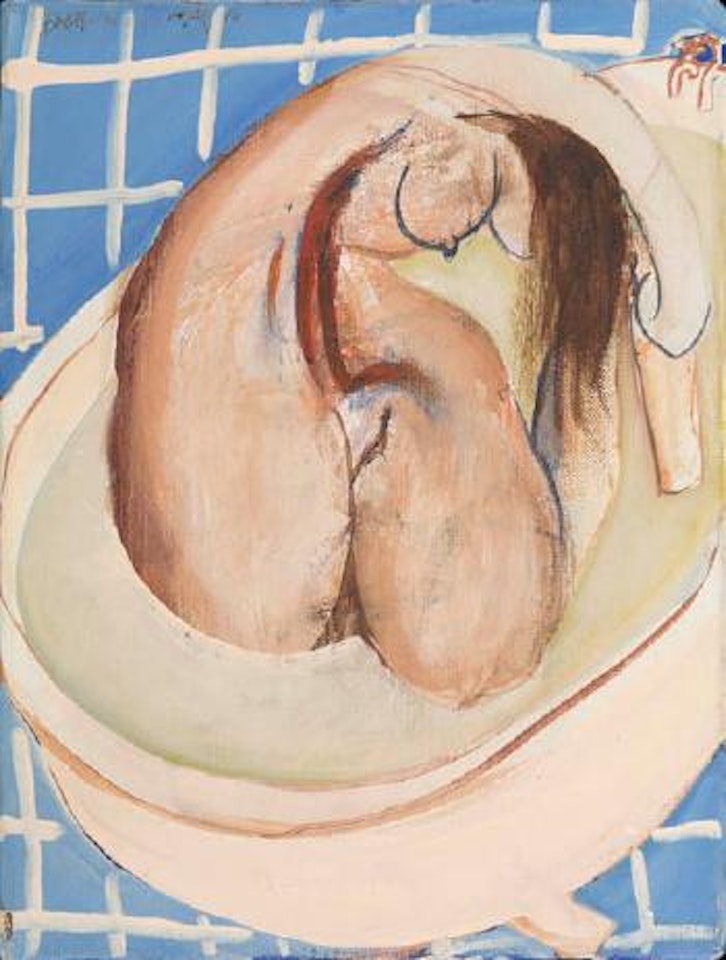 Nude in Bath by Brett Whiteley