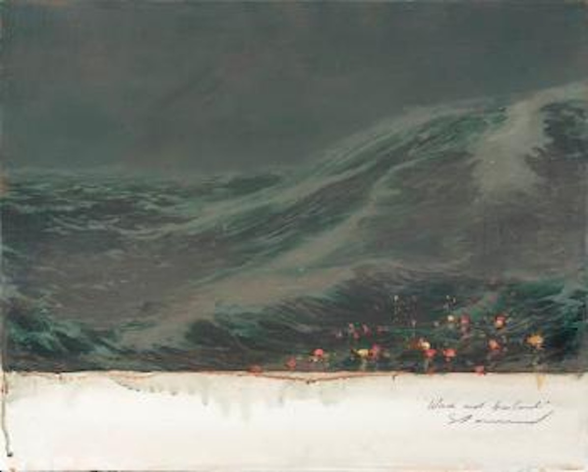 Wave and Garland by Tim Storrier
