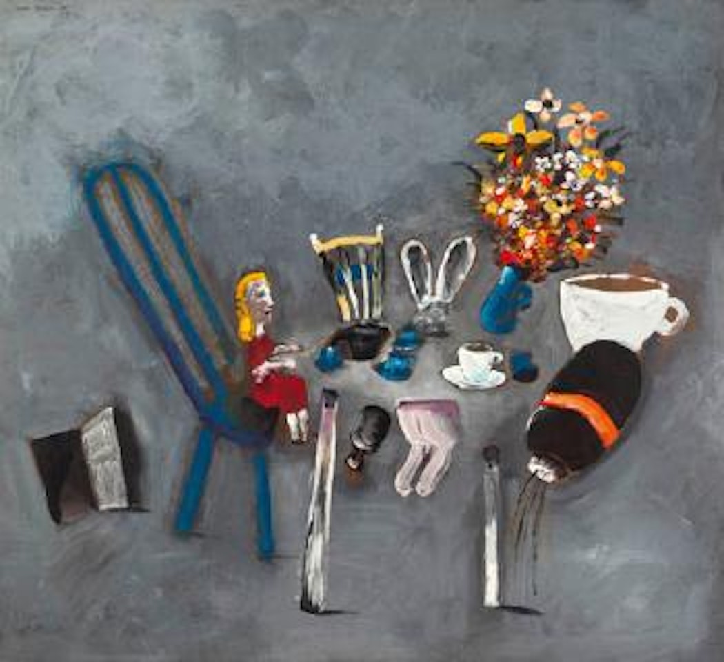 Shrinking Alice by Charles Blackman