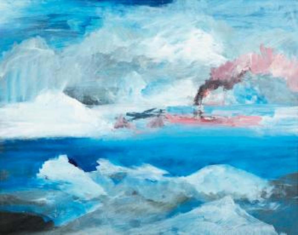 Supply Ship, Antarctica by Sidney Nolan