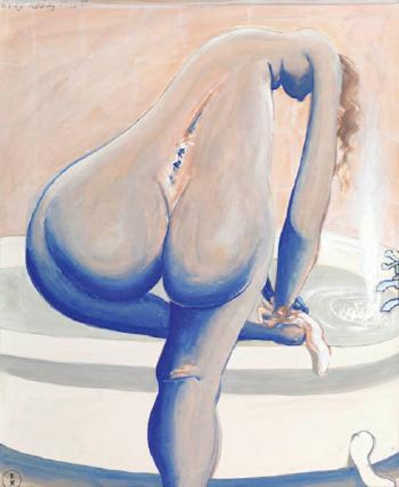 Nude in Bath by Brett Whiteley