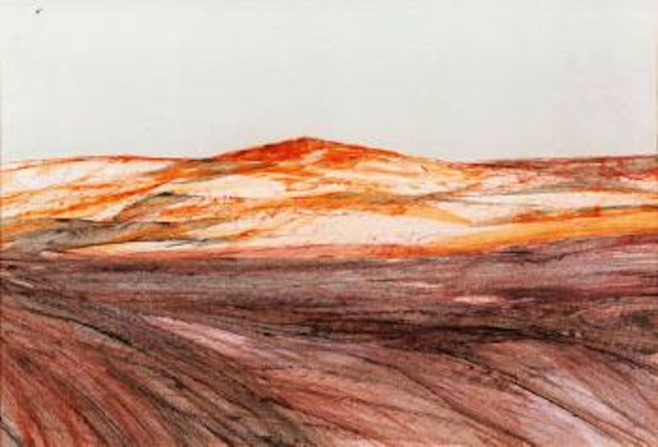 Untitled (Central Australian Landscape) by Sidney Nolan
