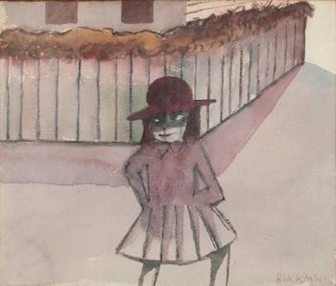 Schoolgirl by Charles Blackman