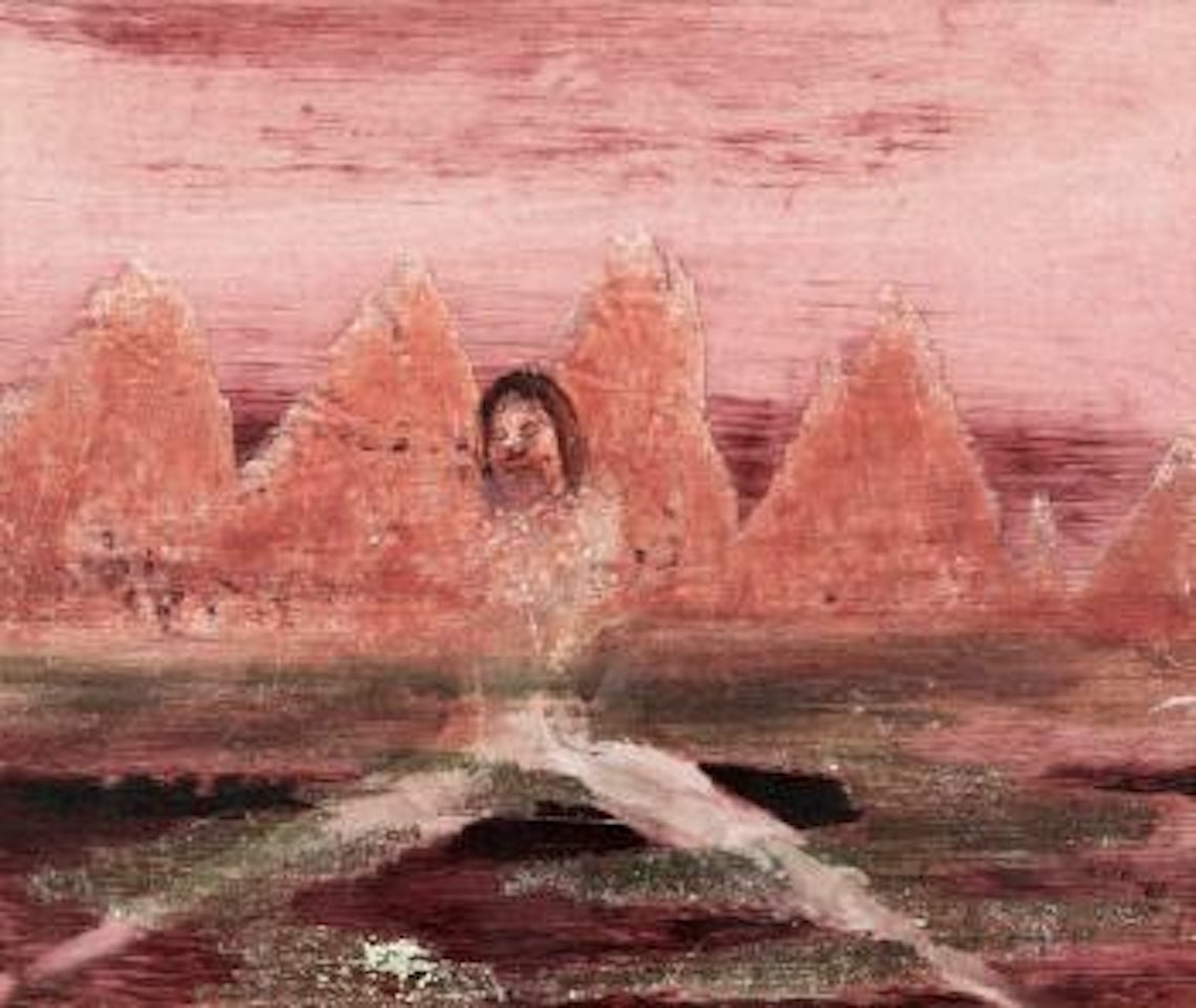 Figure in Landscape, Asia by Sidney Nolan