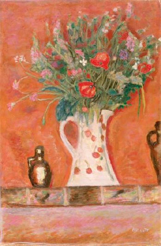 Bouquet de Cheminée (also Known As Fleurs Sur Une Cheminée) by Pierre Bonnard