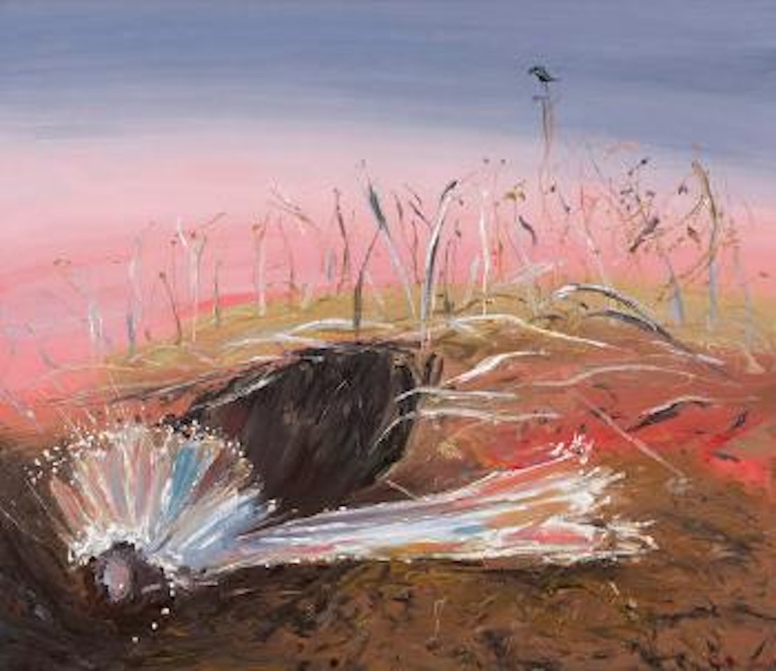 Bride in a Pink Landscape by Arthur Merric Bloomfield Boyd