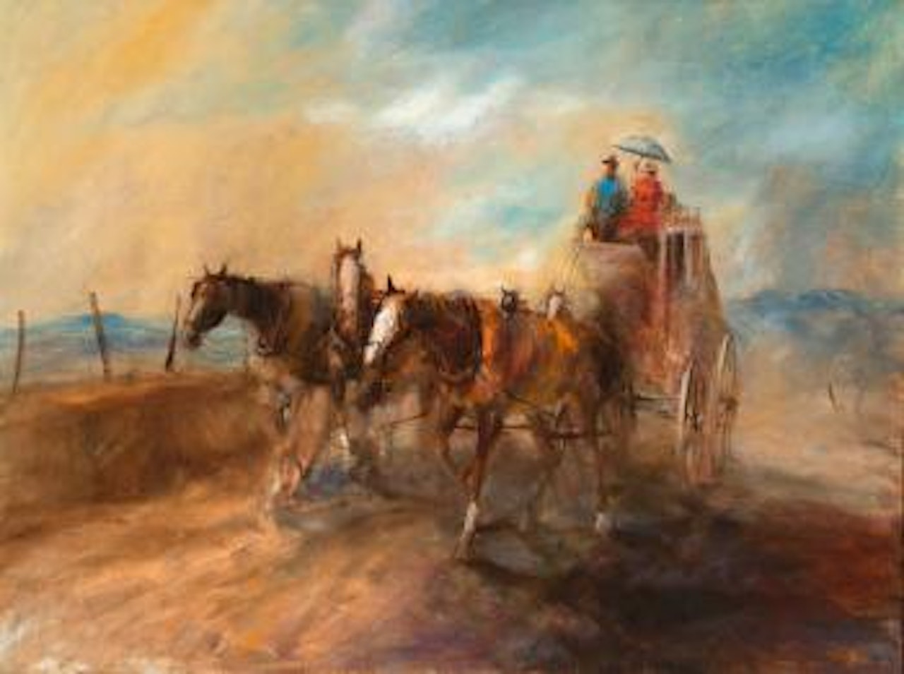 At the Top of the Rise by Hugh Sawrey
