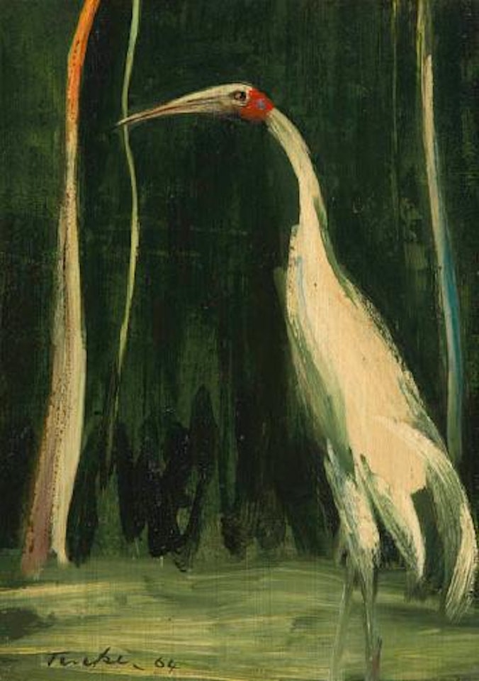 Untitled (Brolga) by Albert Tucker