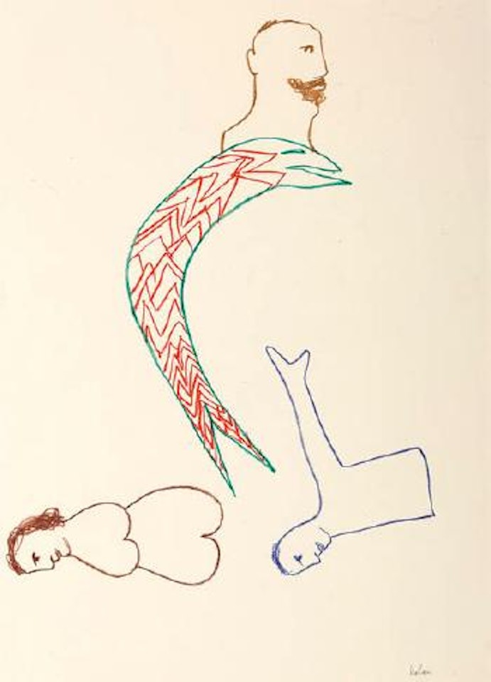 Lowell Poem X by Sidney Nolan