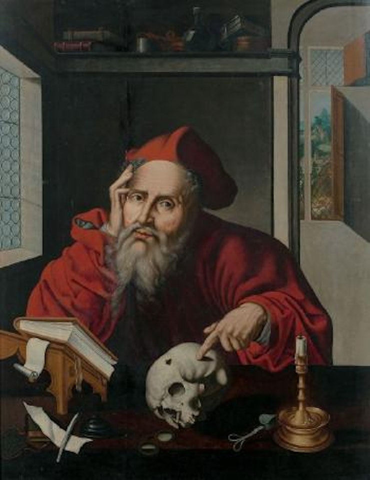 Saint Jérôme dans son cabinet by Joos van Cleve