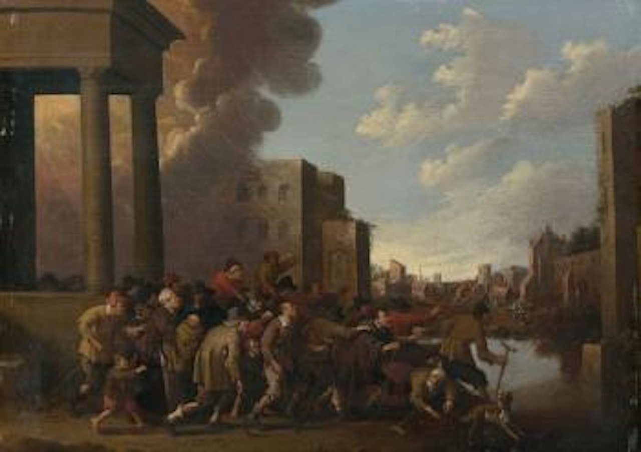 La Parabole des Aveugles by Joost Cornelisz Droochsloot