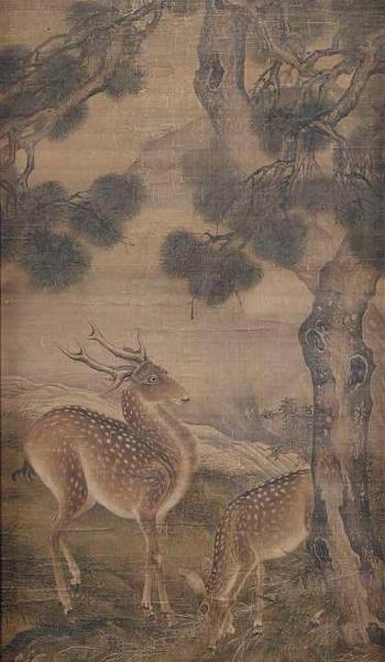 Hirschpaar by Shen Quan