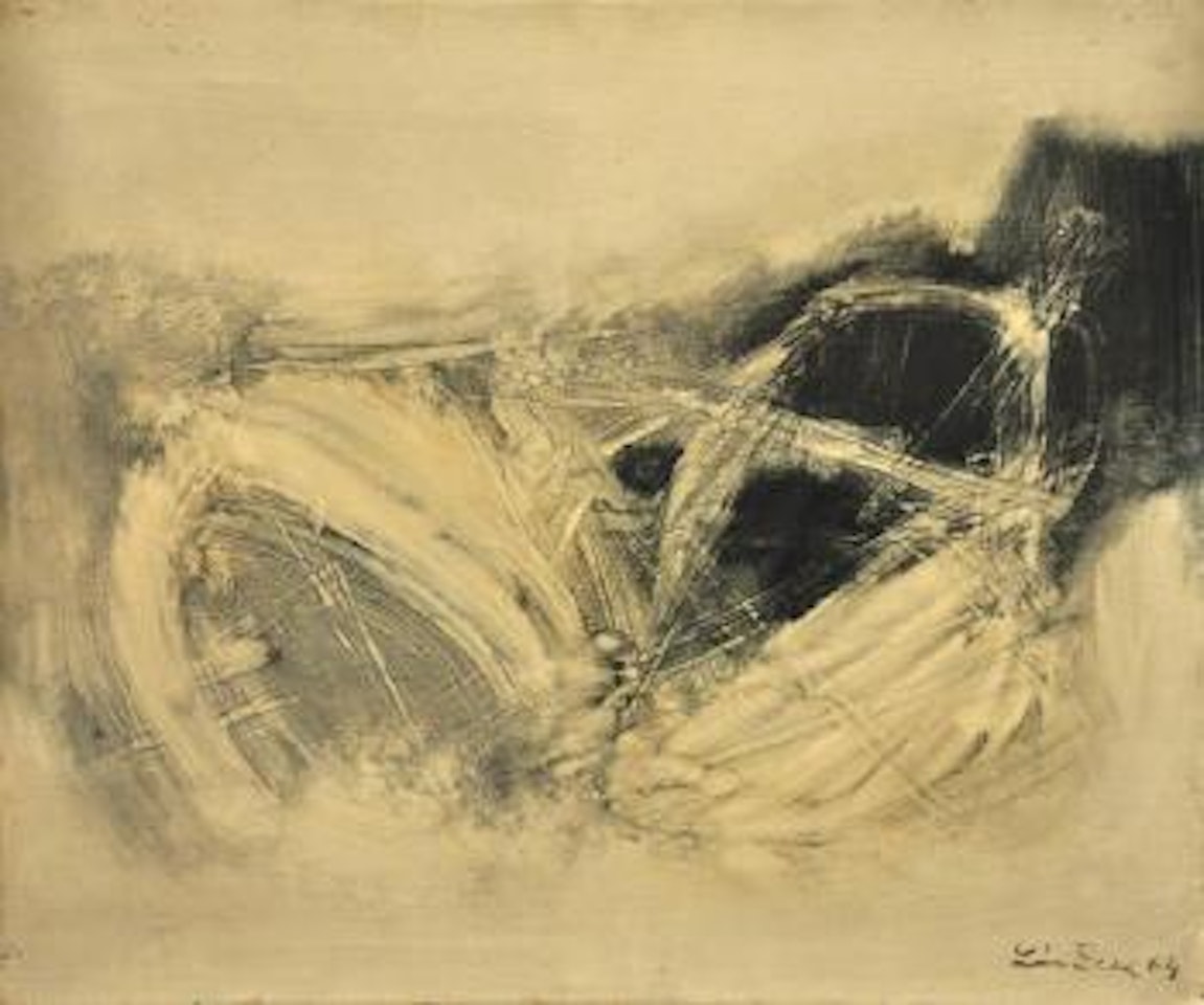 Composition abstraite by Léon Zack