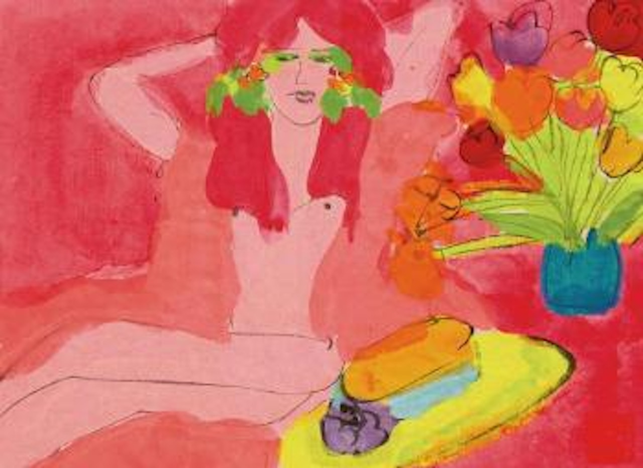 Dressing Up in the Morning by Walasse Ting