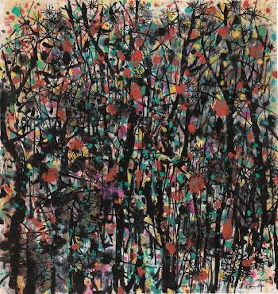 Spring by Wu Guanzhong