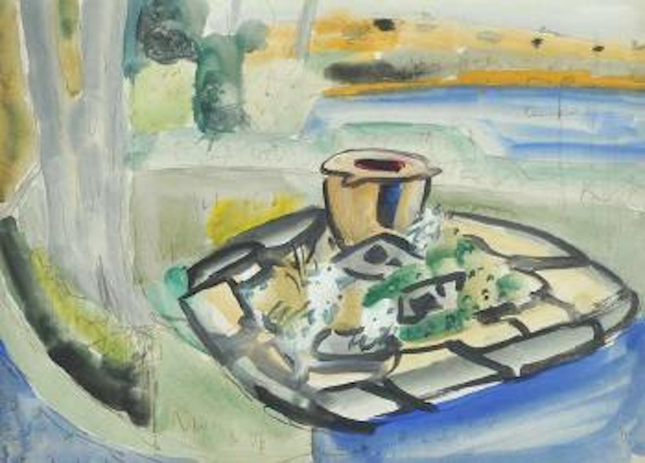 View from the garden by Norah McGuinness