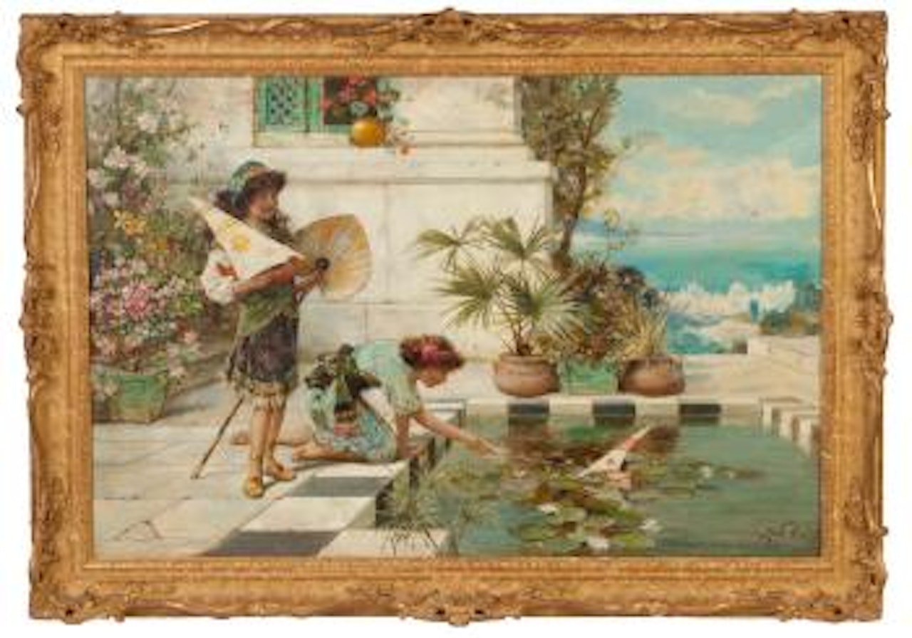 Children at play by William Stephen Coleman