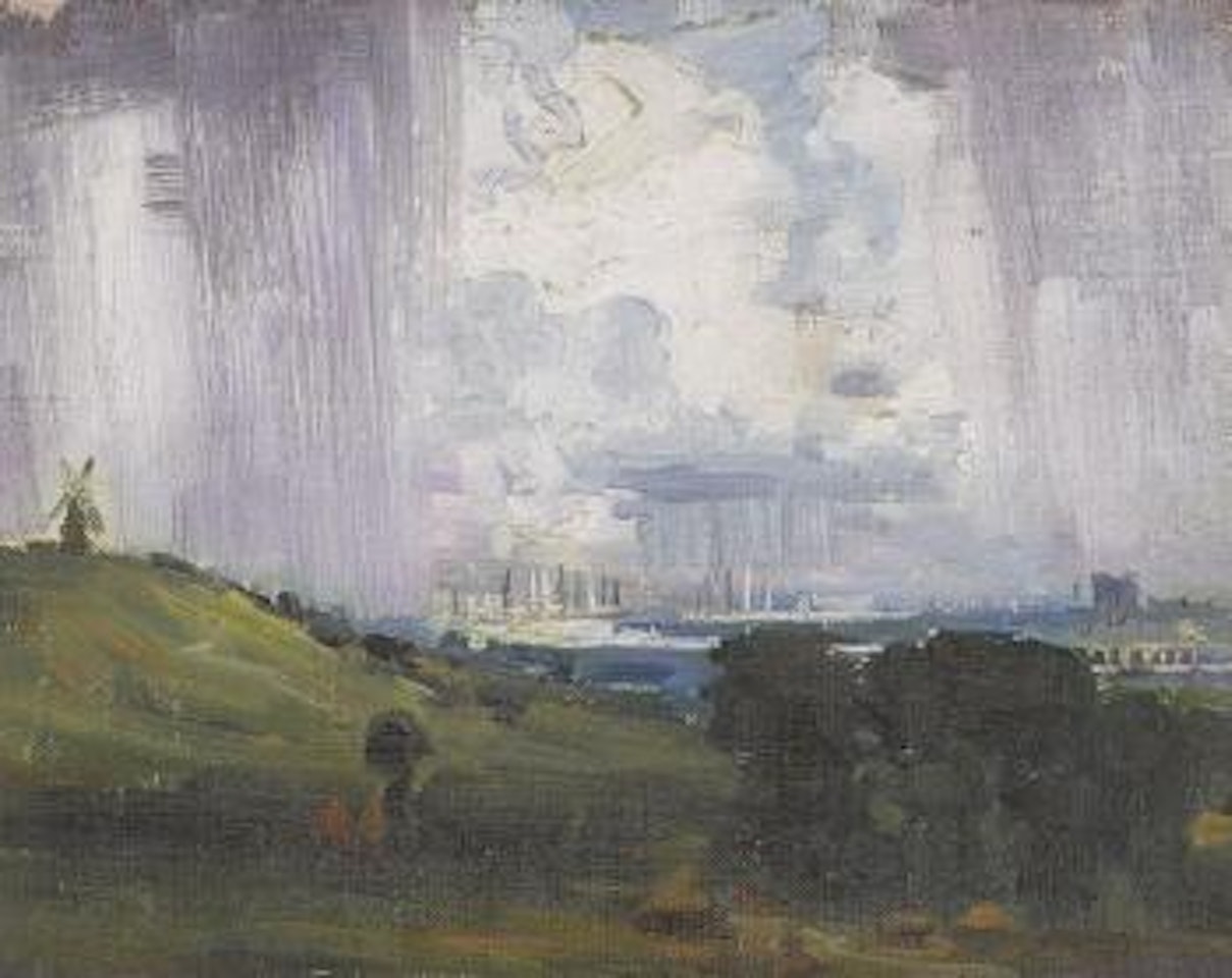 Strood Hill by Arthur Ernest Streeton