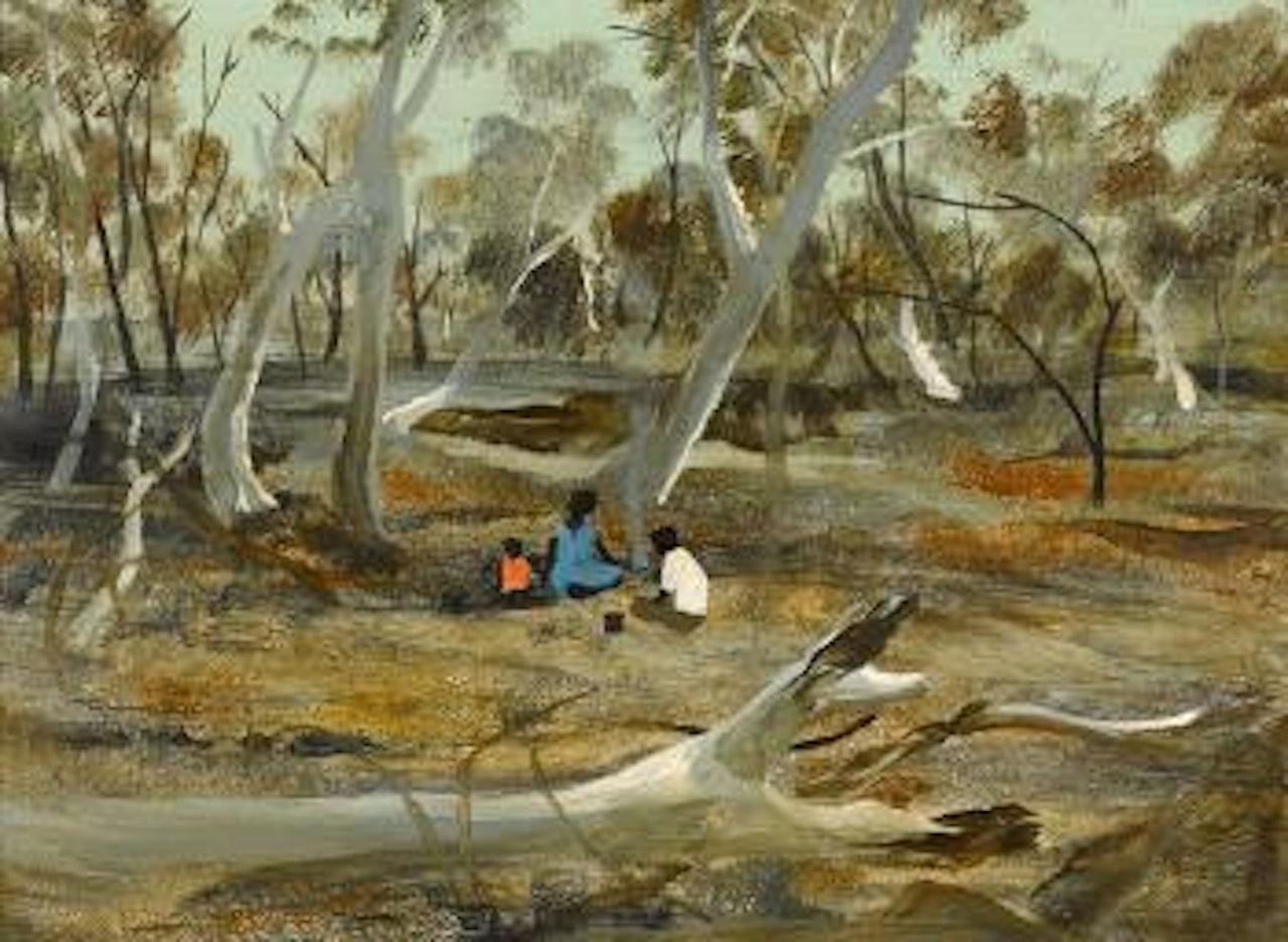 Family resting by Ray Austin Crooke