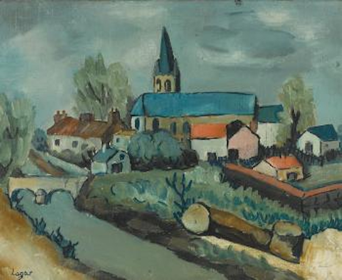 Arreau paysage by Celso Lagar