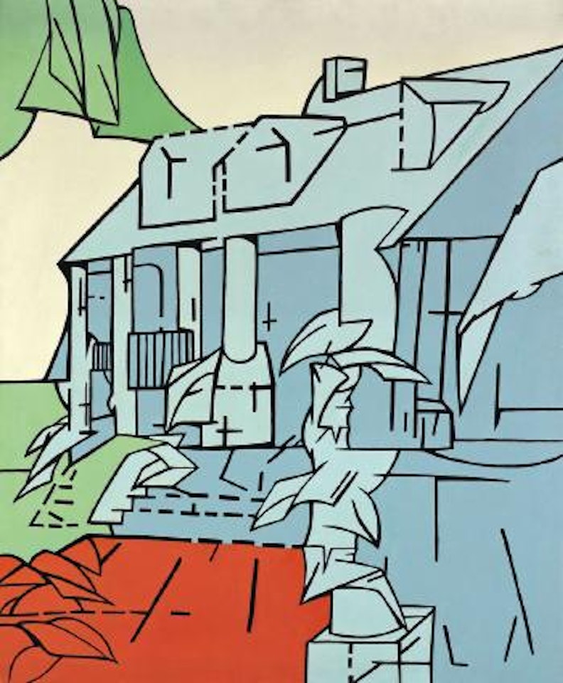 Note alla casa di Faulkner by Valerio Adami