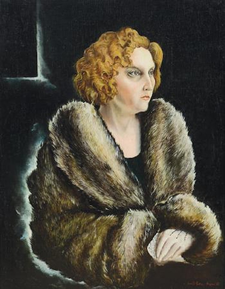 Ritratto di Amalia Cristini di Blasi by Renato Guttuso