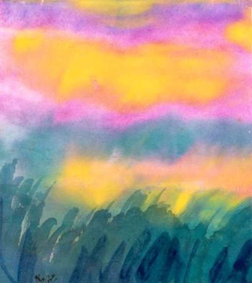 Wolkenhimmel by Emil Nolde