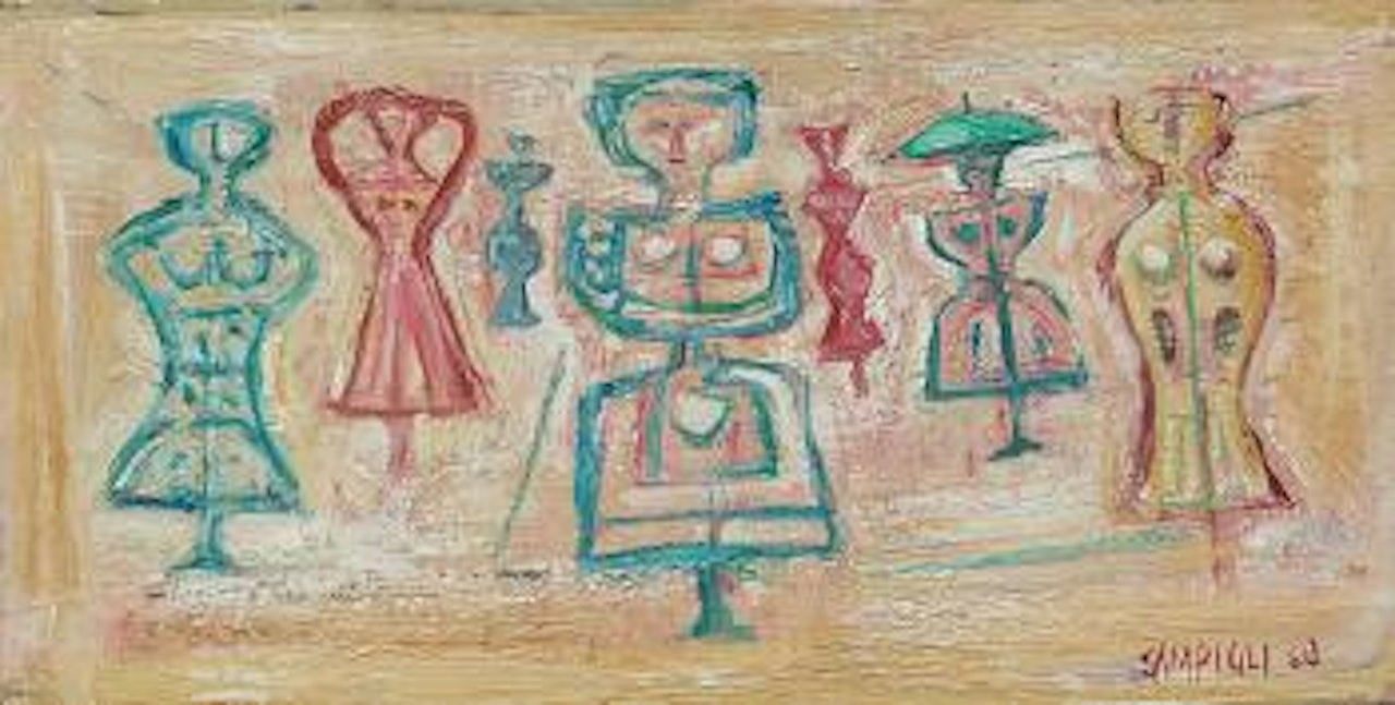 Danzatrici by Massimo Campigli