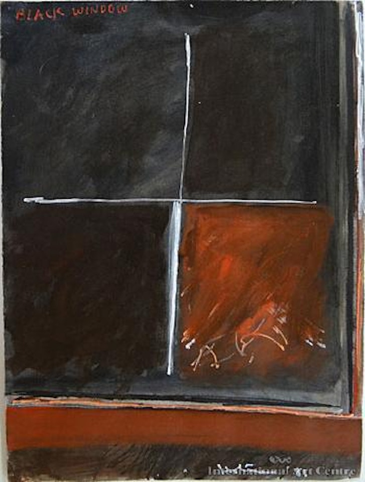 Black Window by Ralph Hotere