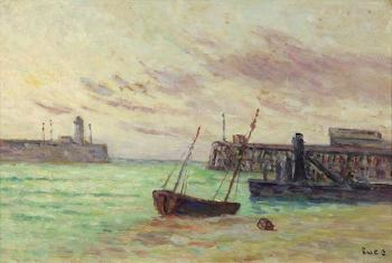 Port Bretagne by Maximilien Luce