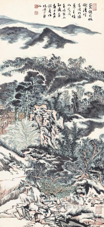 Hermitage by The Plantain Leaves by Lu Yanshao