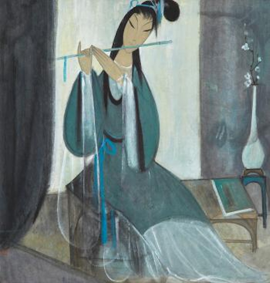 Resonance of The Jade Flute by Lin Fengmian